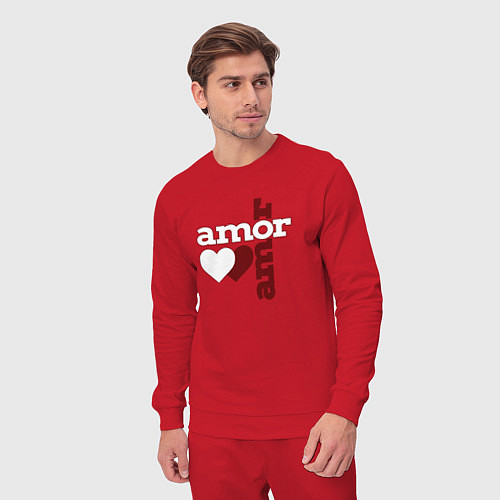 Мужской костюм Amor, Amor - два сердца / Красный – фото 3