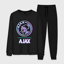 Мужской костюм Ajax FC в стиле glitch