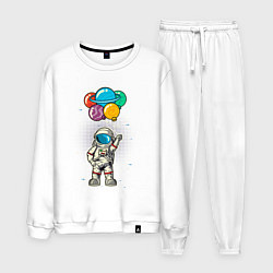 Мужской костюм Космонавт на воздушных шариках