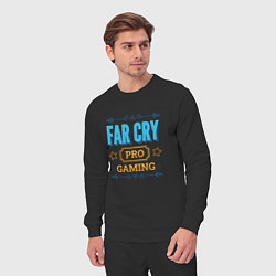 Костюм хлопковый мужской Игра Far Cry pro gaming, цвет: черный — фото 2