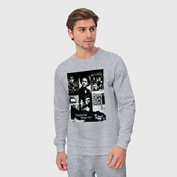 Костюм хлопковый мужской Depeche Mode 101 Vintage 1988, цвет: меланж — фото 2