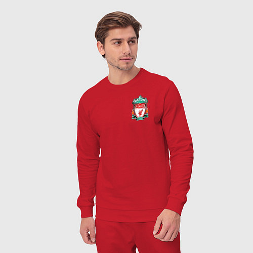 Мужской костюм Ливерпуль Логотип / Красный – фото 3