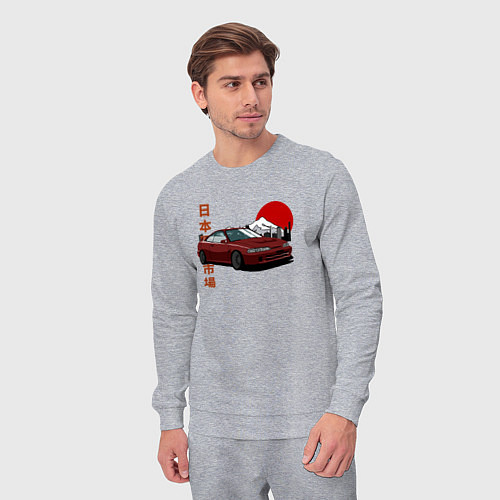 Мужской костюм Integra dc2 Retro JDM Style / Меланж – фото 3