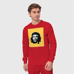 Костюм хлопковый мужской Че Гевара, цвет: красный — фото 2