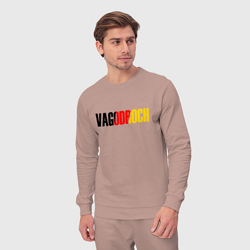 Мужской костюм VAGODROCH / Пыльно-розовый – фото 3