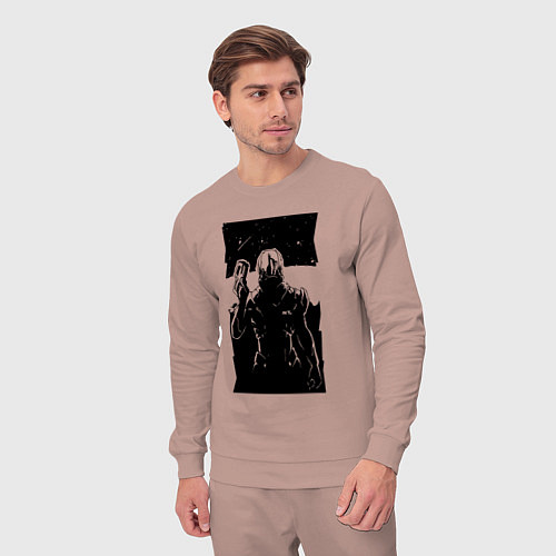 Мужской костюм Mass Effect N7 - Warrior / Пыльно-розовый – фото 3