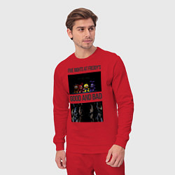 Костюм хлопковый мужской Freddy good and bad, цвет: красный — фото 2