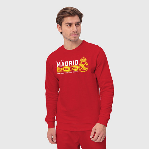 Мужской костюм Real Madrid galacticos / Красный – фото 3