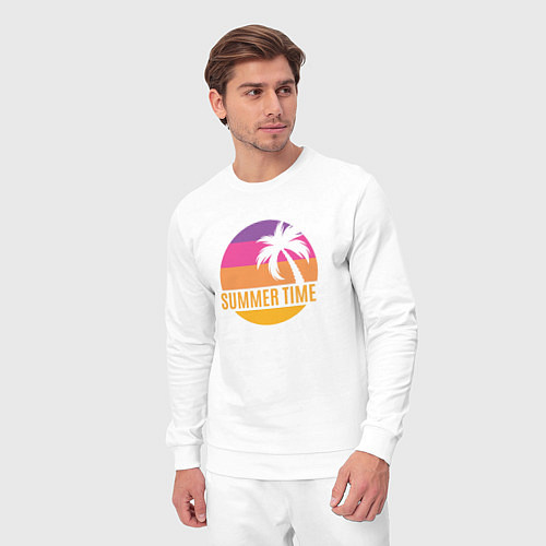 Мужской костюм Summer time California / Белый – фото 3
