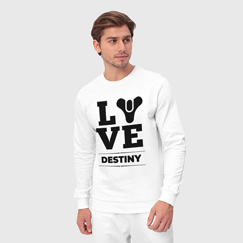 Мужской костюм Destiny love classic / Белый – фото 3