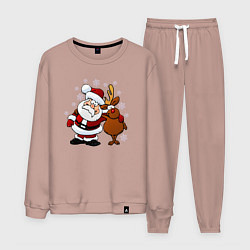 Мужской костюм Санта и олень