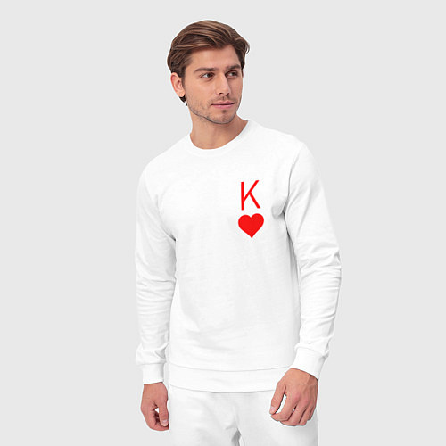 Мужской костюм Король арт / Белый – фото 3