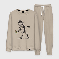 Мужской костюм Бендер граффити