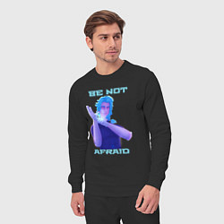 Костюм хлопковый мужской Dottore, Be not Afraid, цвет: черный — фото 2