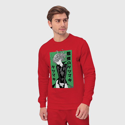 Мужской костюм Герой Тацумаки / Красный – фото 3