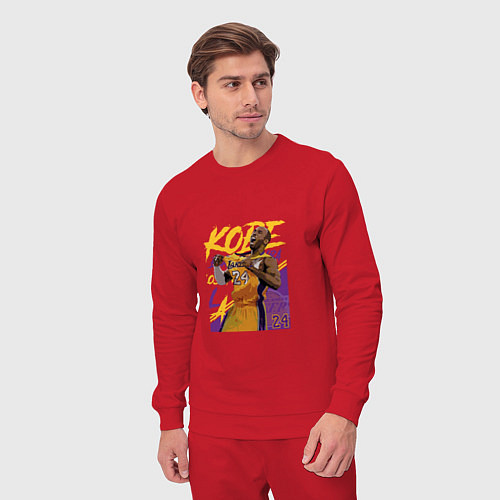 Мужской костюм Kobe champion / Красный – фото 3
