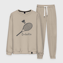 Мужской костюм Бадминтон воланчик ракетка