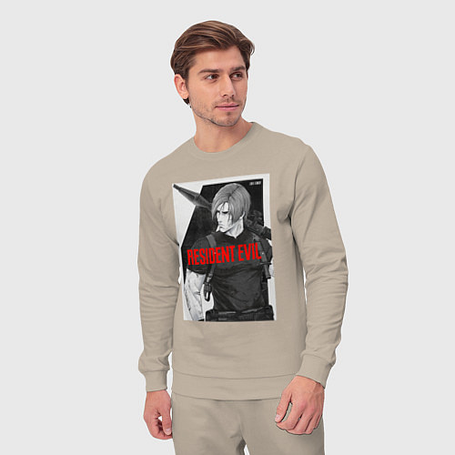 Мужской костюм Леон с базукой - Resident / Миндальный – фото 3