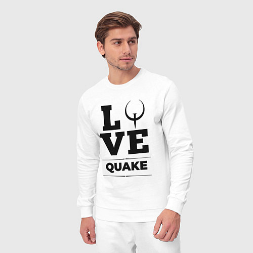 Мужской костюм Quake love classic / Белый – фото 3