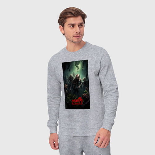 Мужской костюм Зомби на острове / Меланж – фото 3