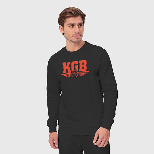 Мужской костюм KGB Red / Черный – фото 3