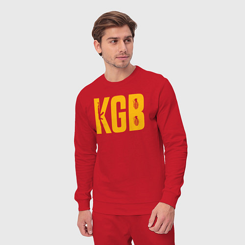 Мужской костюм KGB / Красный – фото 3