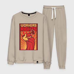 Мужской костюм Права работников