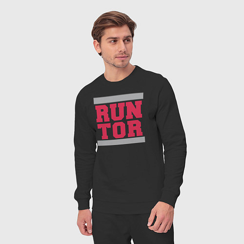 Мужской костюм Run Toronto Raptors / Черный – фото 3