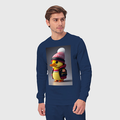 Мужской костюм Утяш / Тёмно-синий – фото 3