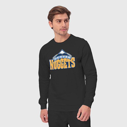 Мужской костюм Denver Nuggets / Черный – фото 3