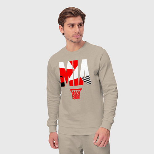 Мужской костюм Miami buckets / Миндальный – фото 3