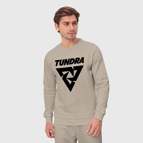 Мужской костюм Tundra esports logo / Миндальный – фото 3