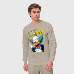 Костюм хлопковый мужской Krusty the clown, цвет: миндальный — фото 2