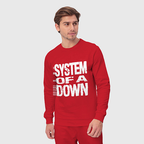 Мужской костюм SoD - System of a Down / Красный – фото 3