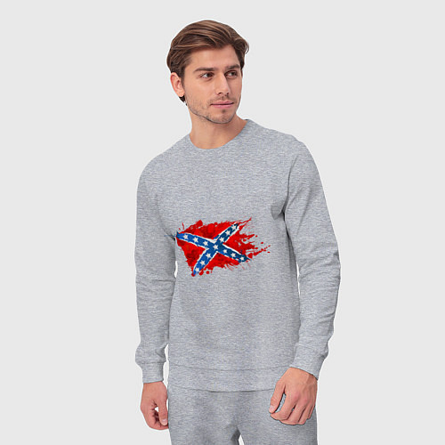 Мужской костюм Конфедерация брызги / Меланж – фото 3