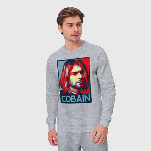 Мужской костюм Nirvana - Kurt Cobain / Меланж – фото 3
