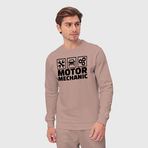 Мужской костюм Mechanic / Пыльно-розовый – фото 3