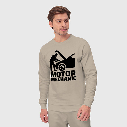 Мужской костюм Motor mechanic / Миндальный – фото 3