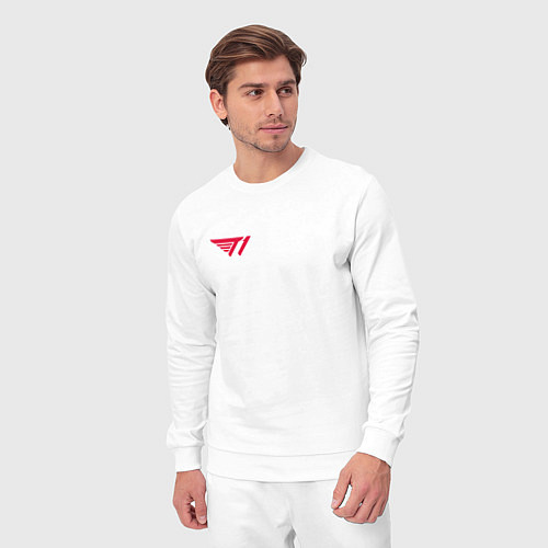 Мужской костюм T1 red / Белый – фото 3