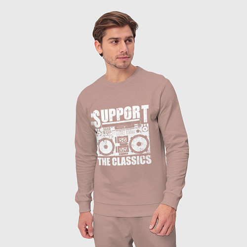 Мужской костюм Support the classic / Пыльно-розовый – фото 3