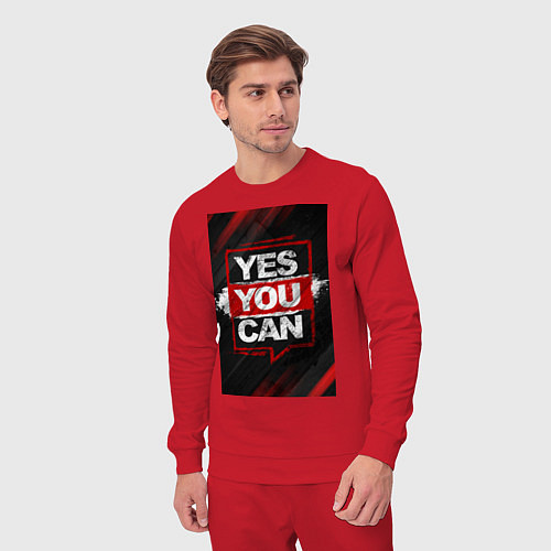 Мужской костюм Yes, you can / Красный – фото 3