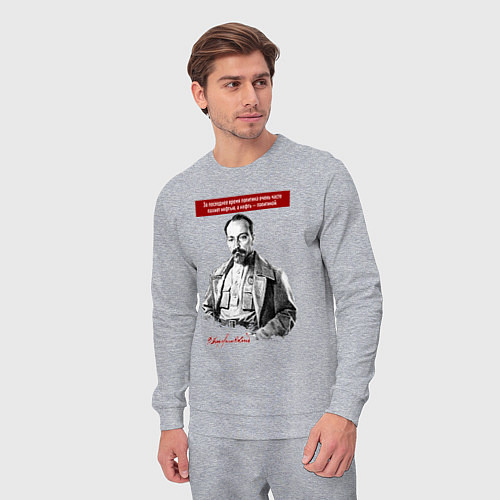 Мужской костюм Феликс Дзержинский / Меланж – фото 3