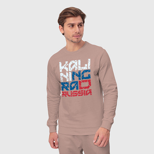 Мужской костюм Россия Калиниград / Пыльно-розовый – фото 3