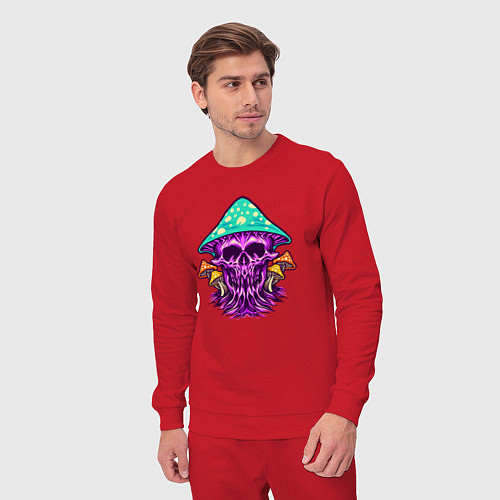 Мужской костюм Mushroom skull / Красный – фото 3