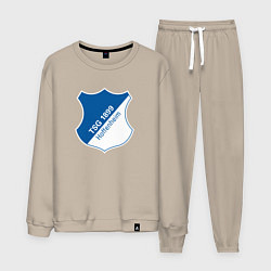 Костюм хлопковый мужской Hoffenheim fc germany, цвет: миндальный