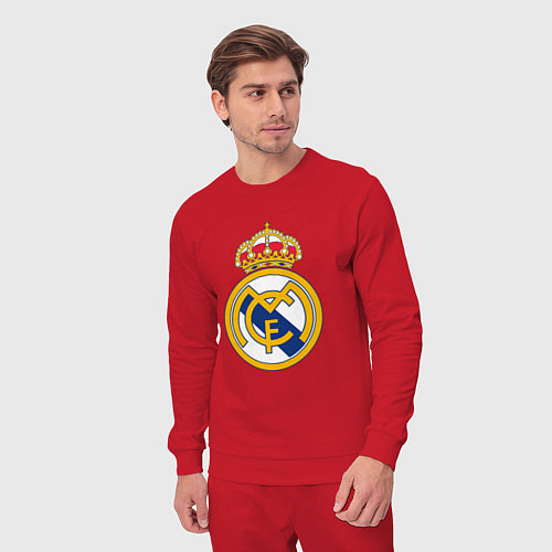 Мужской костюм Real madrid fc sport / Красный – фото 3