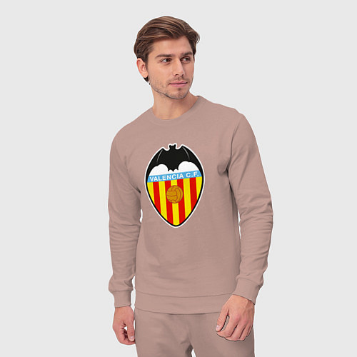 Мужской костюм Valencia fc sport / Пыльно-розовый – фото 3