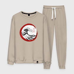 Мужской костюм Волна от Канагава