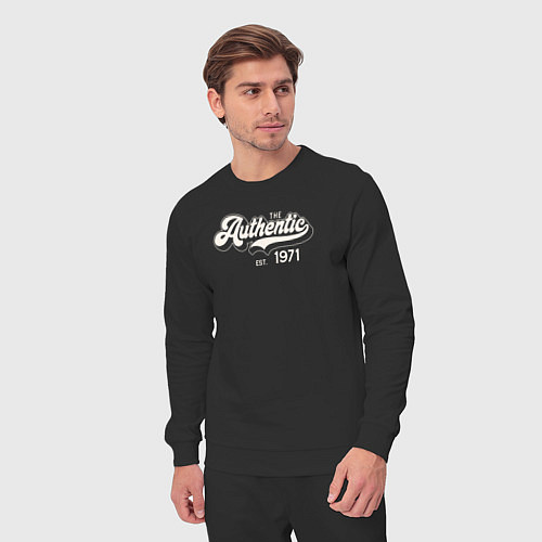Мужской костюм Authentic 1971 / Черный – фото 3