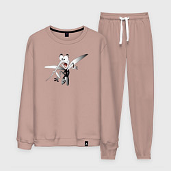 Мужской костюм Напуганный-комар